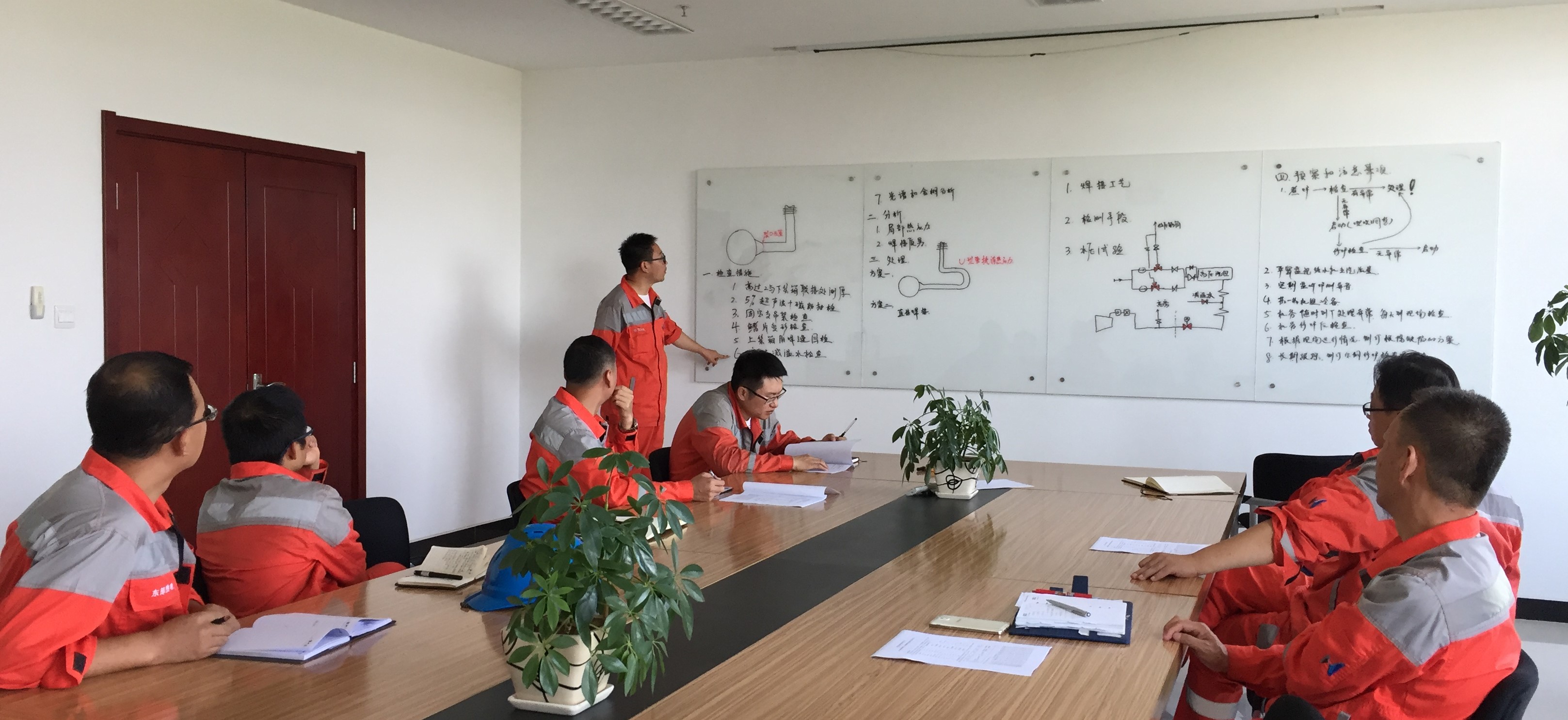炎炎夏日落下检修帷幕,孜孜以求点燃学习热情